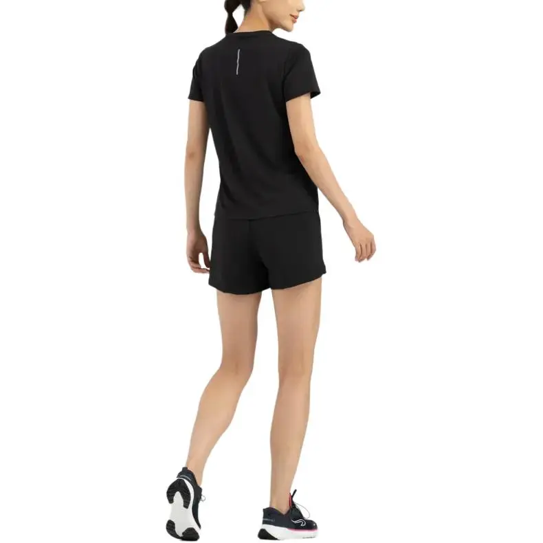 DECATHLON Kalenji100 Collection T Shirt Women's Smoky Black-6