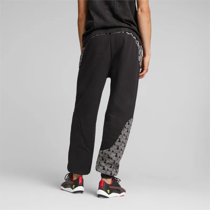 PUMA Scuderia Ferrari Race Sweatpants Casual Pants Men's Black-3