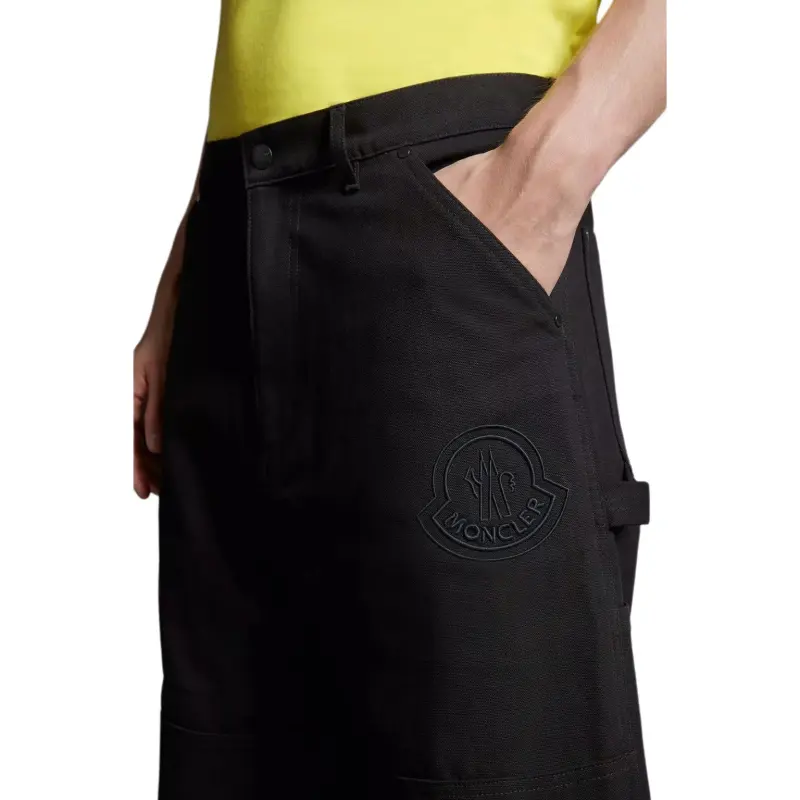 Moncler Straight Leg Cargo Trousers-3