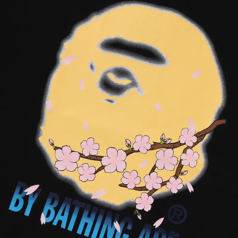 A BATHING APE Sakura By Bathing Ape Ii Tee-4