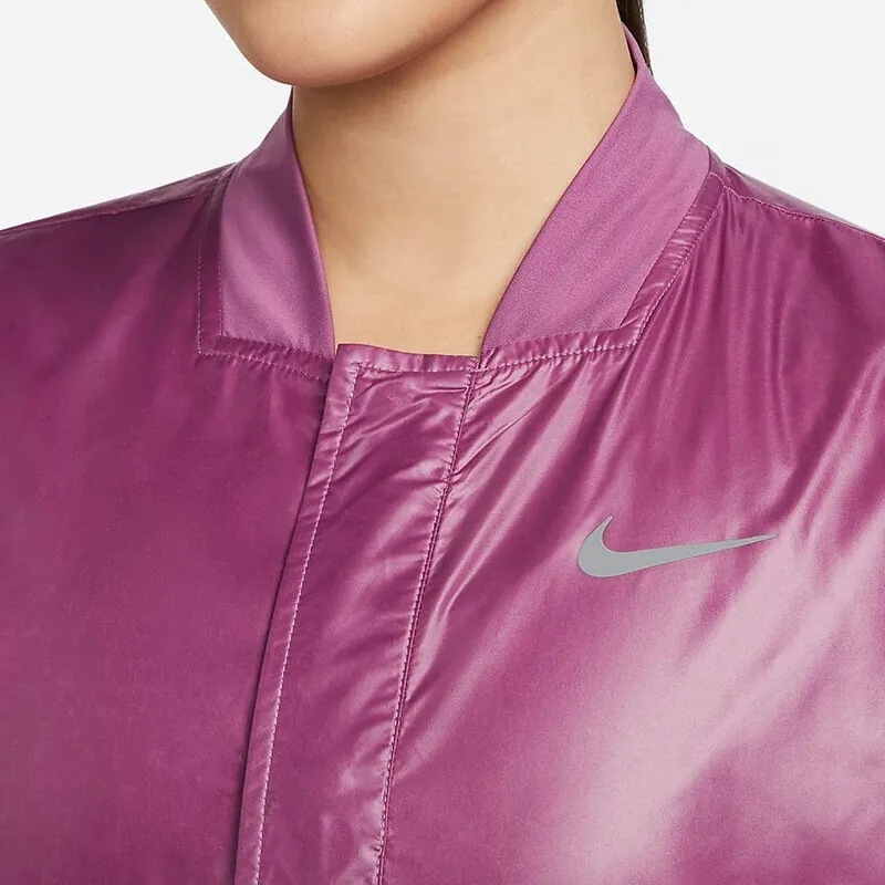Nike Cropped Coats Women's Purple-4