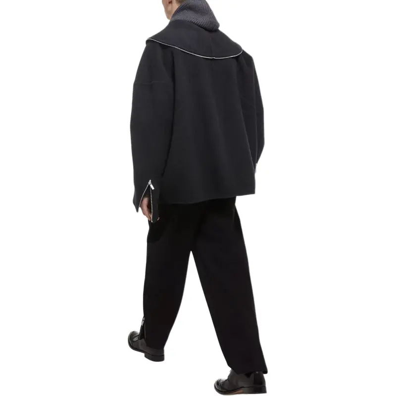 Helmut Lang FW24 Jackets Coats Unisex Dark Charcoal-6