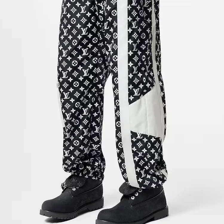 LOUIS VUITTON Monogram Printed Technical Track Pants-5