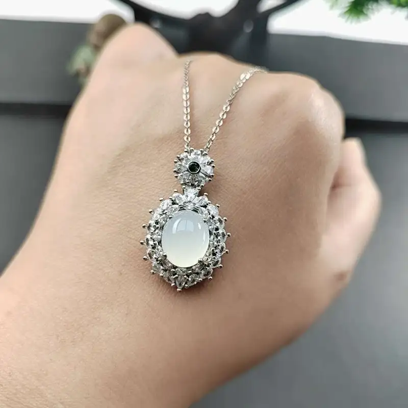 Gifts Chalcedony Necklaces Women's-2