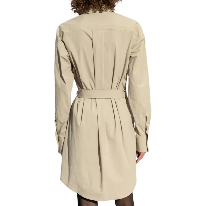 DSQUARED 2 Belted Waist Buttoned Shirt Dress-1