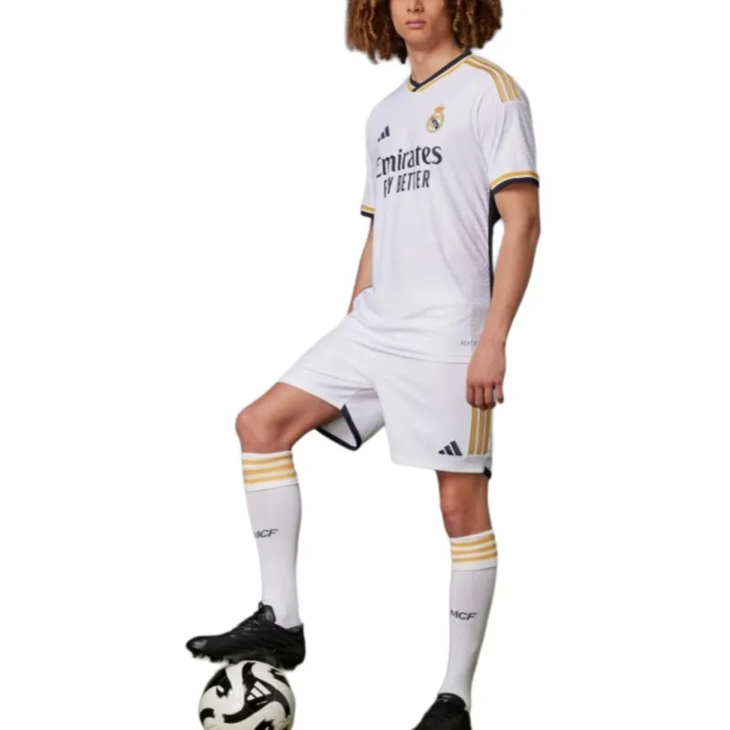 Adidas Soccer Jerseys Real Madrid Home Player Edition Men's 5# Bellinum-3