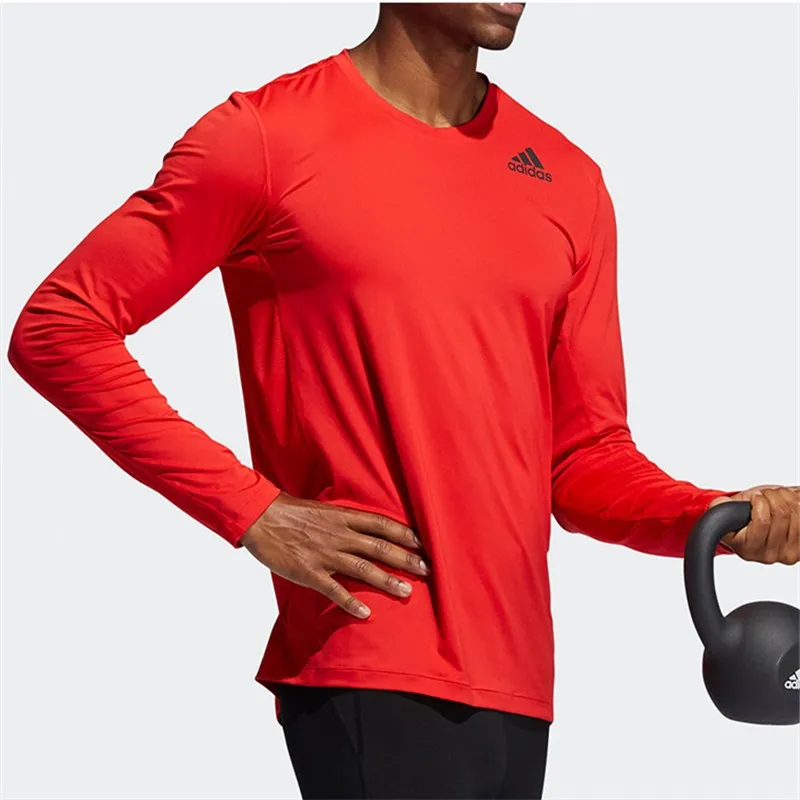 Adidas T Shirts Men Red-2