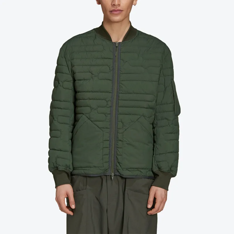 Y 3 Puffer Jackets Men Green-4