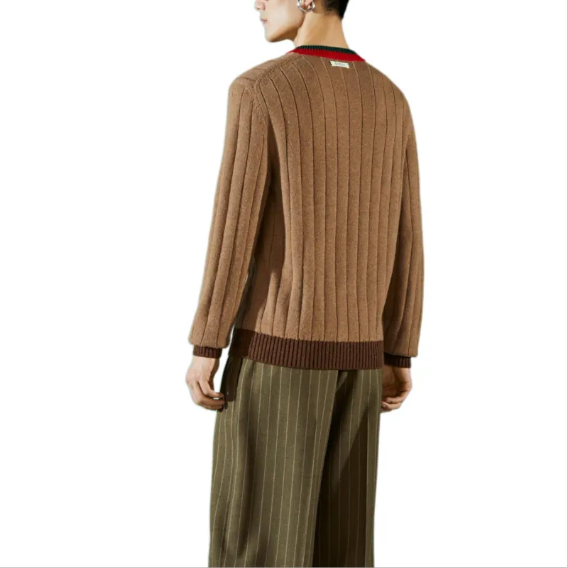 GUCCI Sweaters Men Camel-3