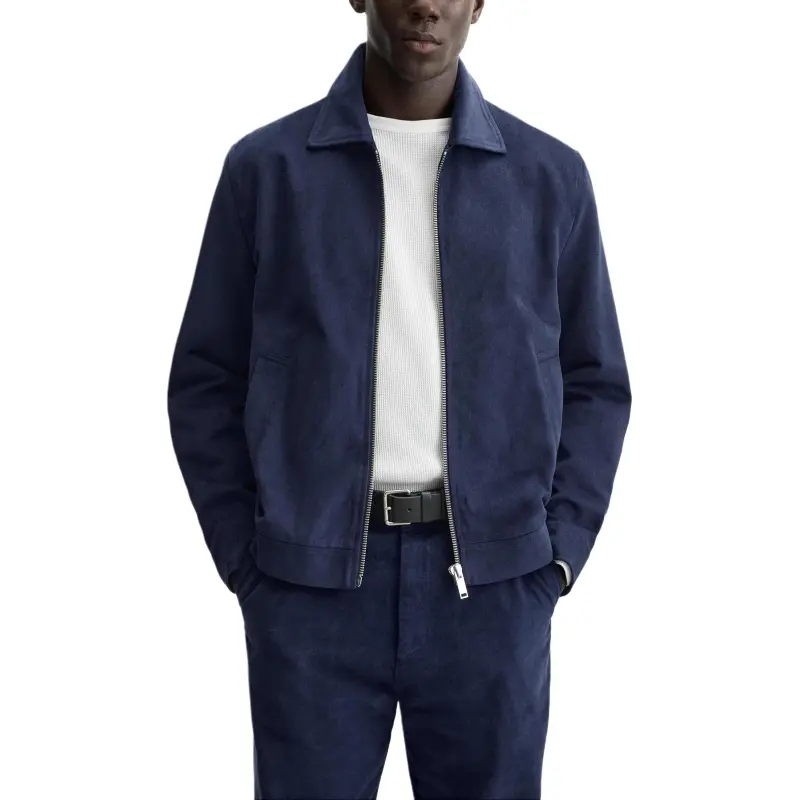 ZARA Jackets Coats Men's Dark Blue-2