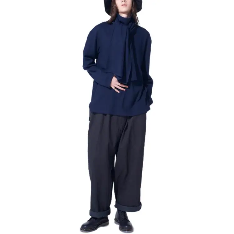 Yohji Yamamoto S'YTE FW24 Casual Pants Unisex Black-3