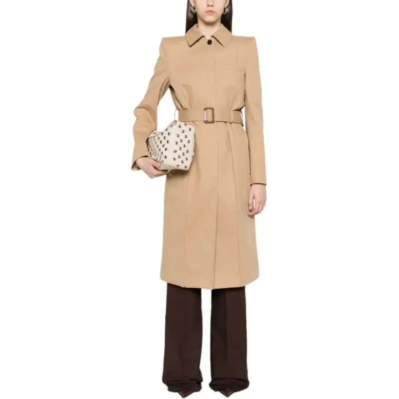 Alexander McQueen Belted Trench Coat-1