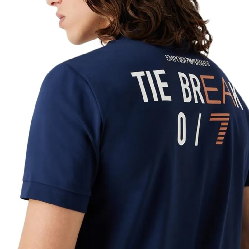 EMPORIO ARMANI EA7 SS23 T Shirt Men's Navy-4