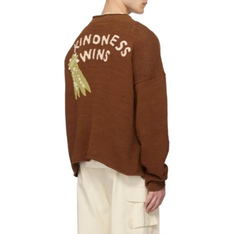 Story Mfg Knitwear Men Brown-1