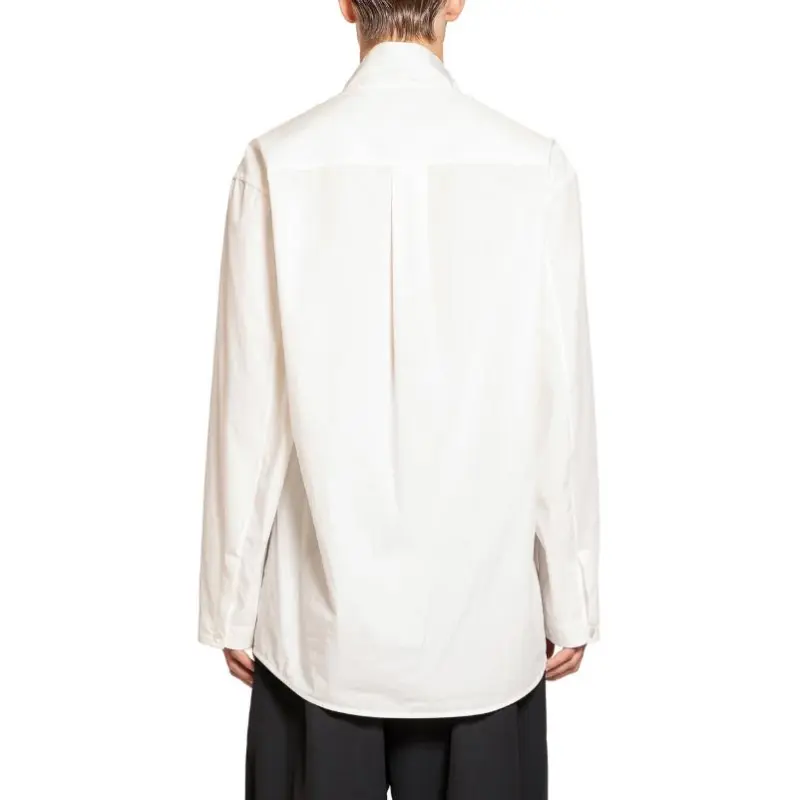 Lemaire High Neck Long Sleeved Shirt-1