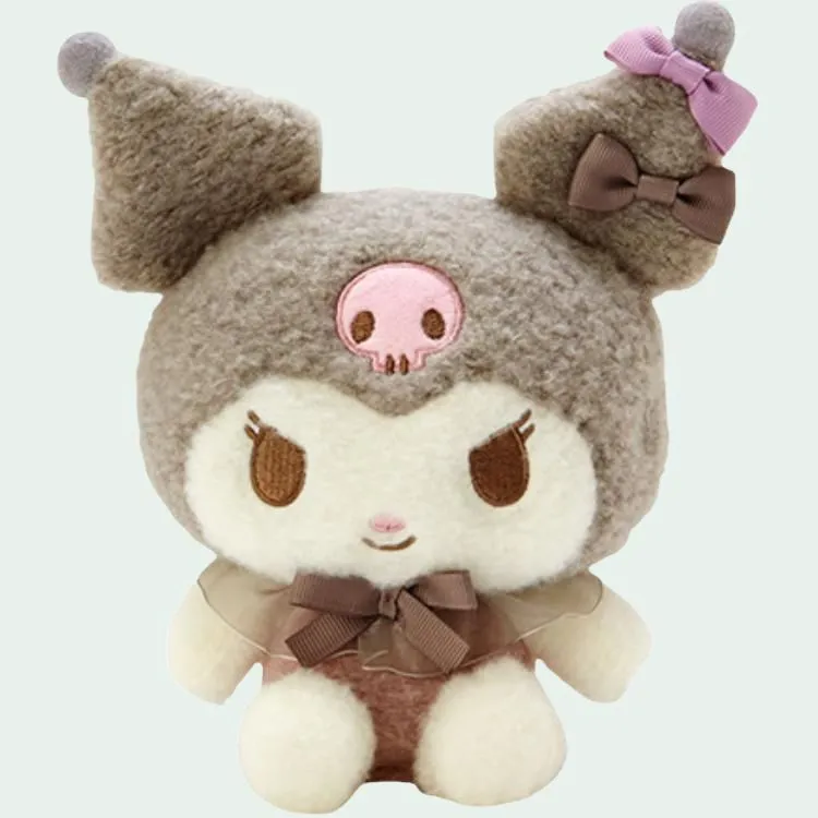 Sanrio Kuromi Healing Style Dolls Plush Doll 20cm High-2