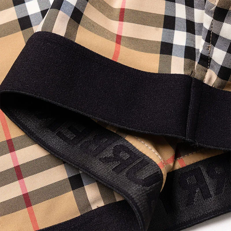 Burberry Logo Detailed Vintage Check Bra Top-6