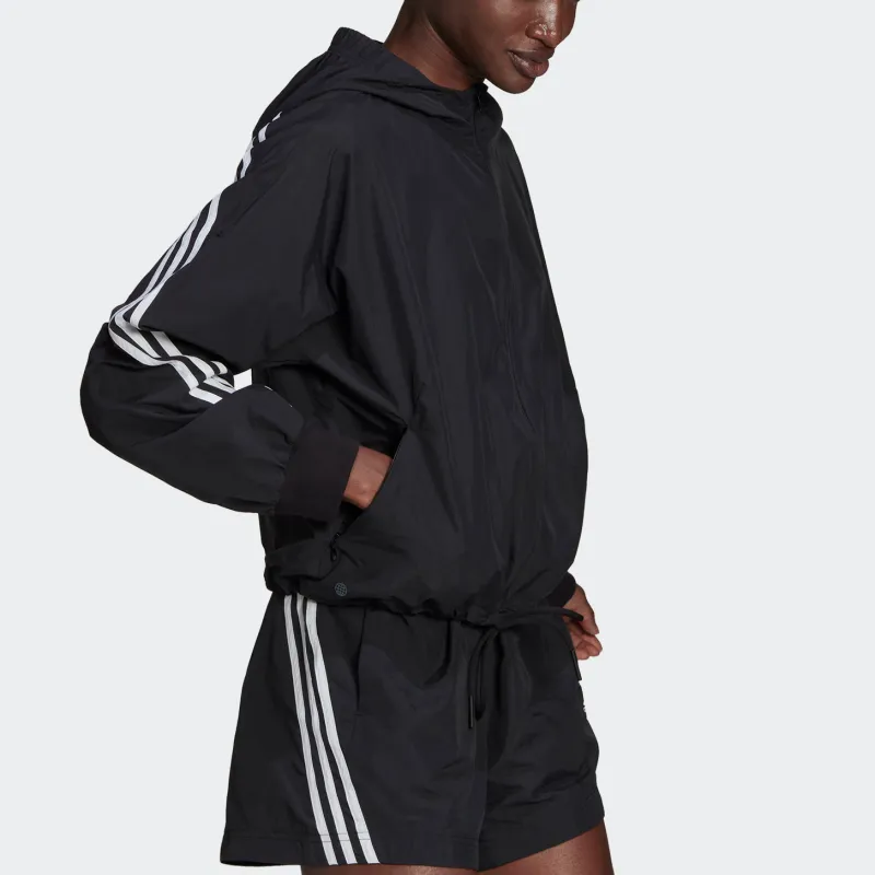 adidas Sportswear Future Icons Woven Windbreaker Black-3