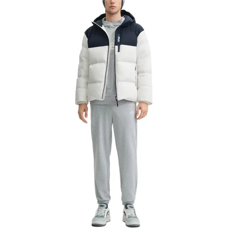 FILA ORIGINALE Down Jacket Men's Cloud White-2