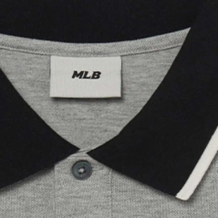 MLB Polo Shirts Men Gray-3