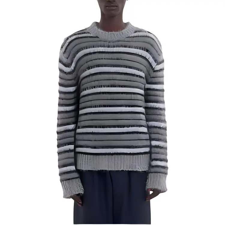 MARNI Striped Knitted Sweater-2