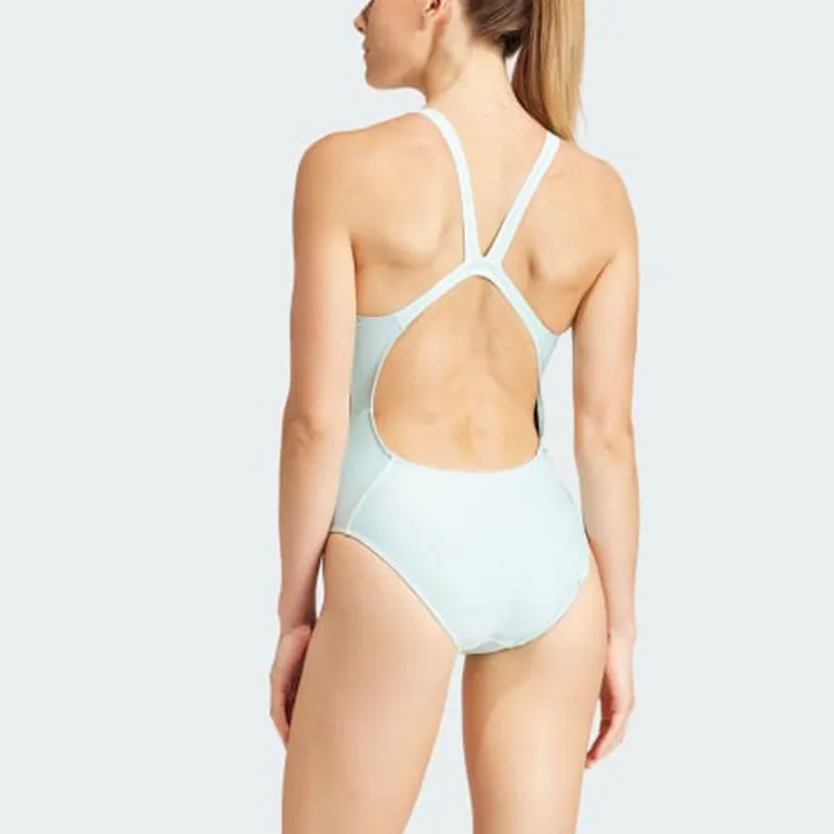 Adidas One-piece Swimsuit Women's Semi-Transparent Aqua Green-2