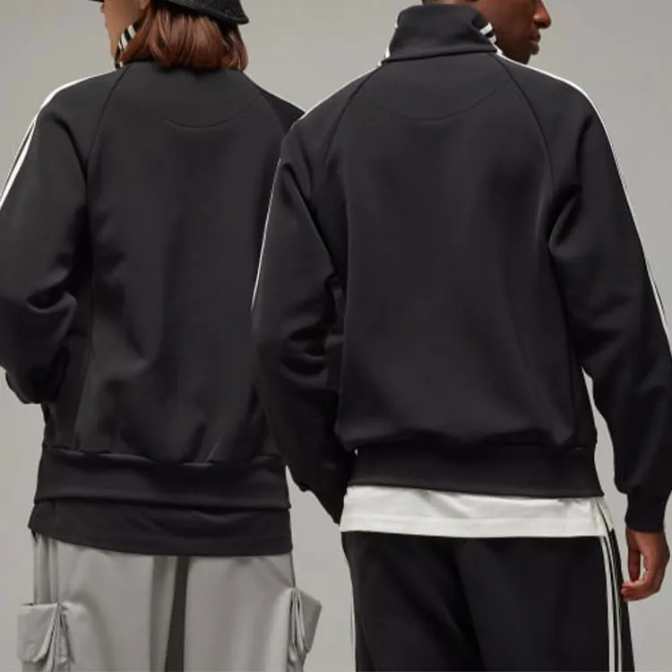 Y-3 3-Stripes Logo Zipped Jacket-4