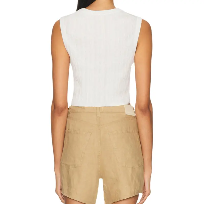 A.L.C. Crop Top Women's Bright White-1