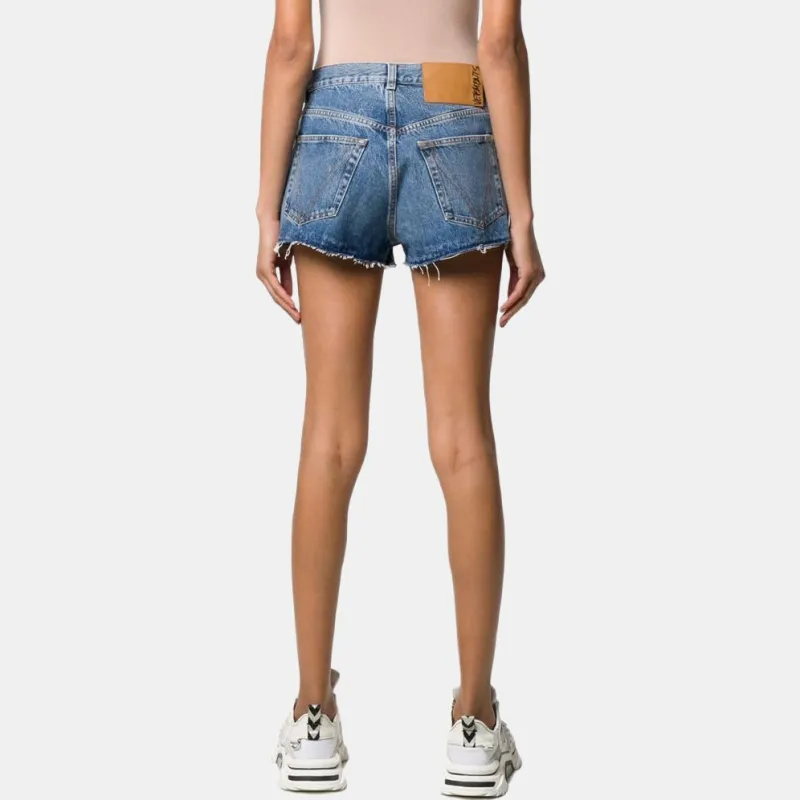 Vetements Denim Shorts Women's Blue-4