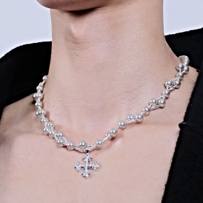 NothingButMini Pearl Necklaces Unisex-8
