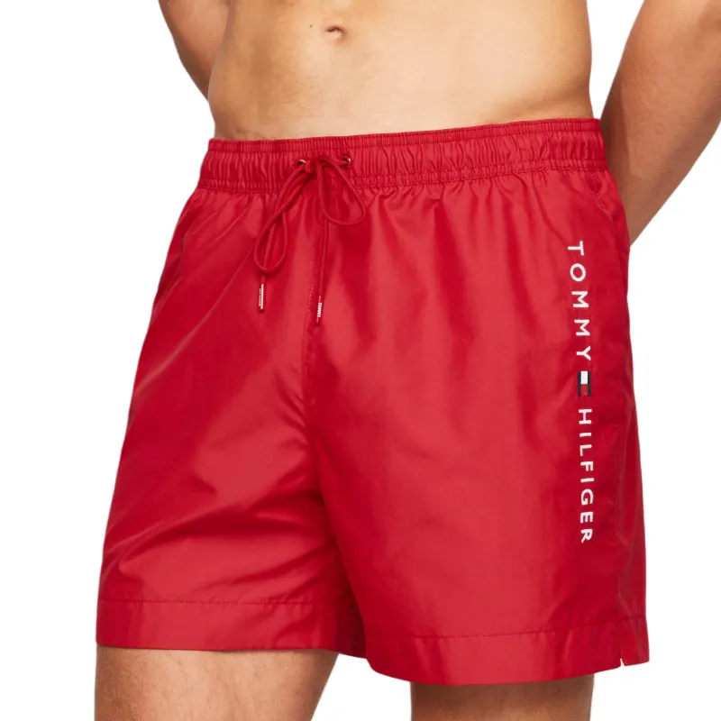 Tommy Hilfiger Swimming Shorts Men's Red-1
