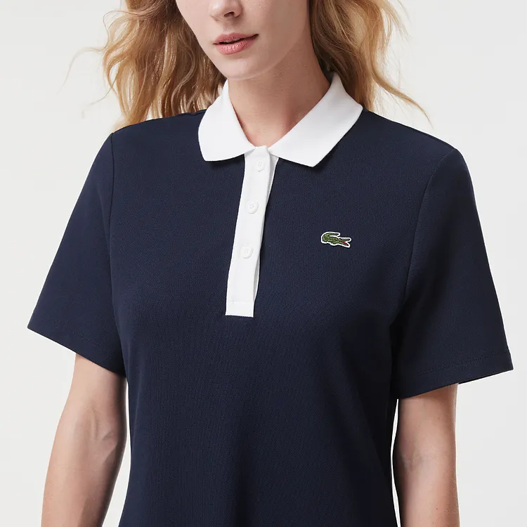 LACOSTE SS22 Dress Women's Blue-4