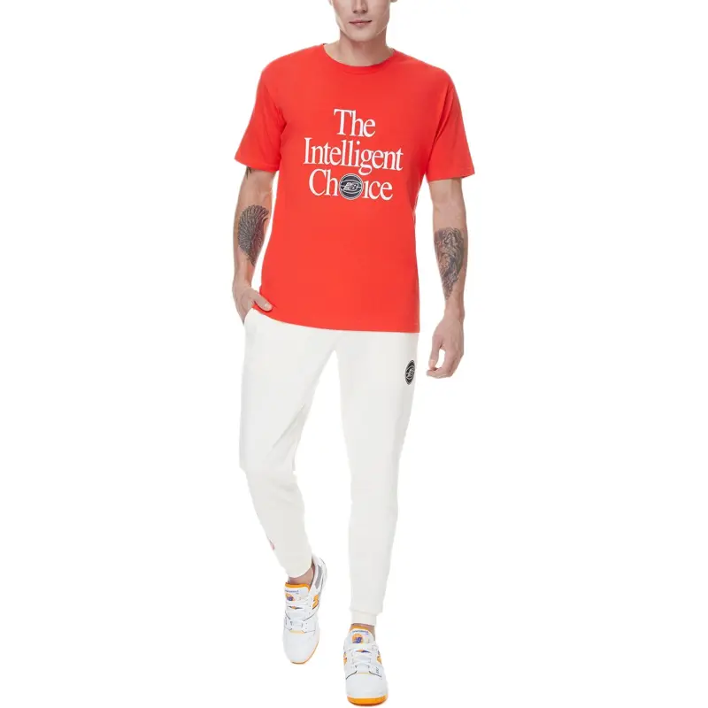 New Balance T Shirts Men Red-3