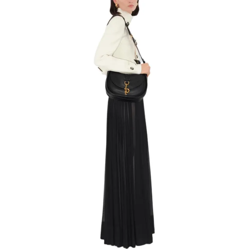 Burberry Casual Long Skirt Women's Black-2