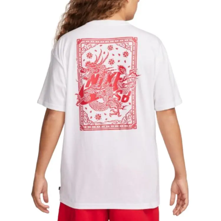 Nike T Shirts Men White-4