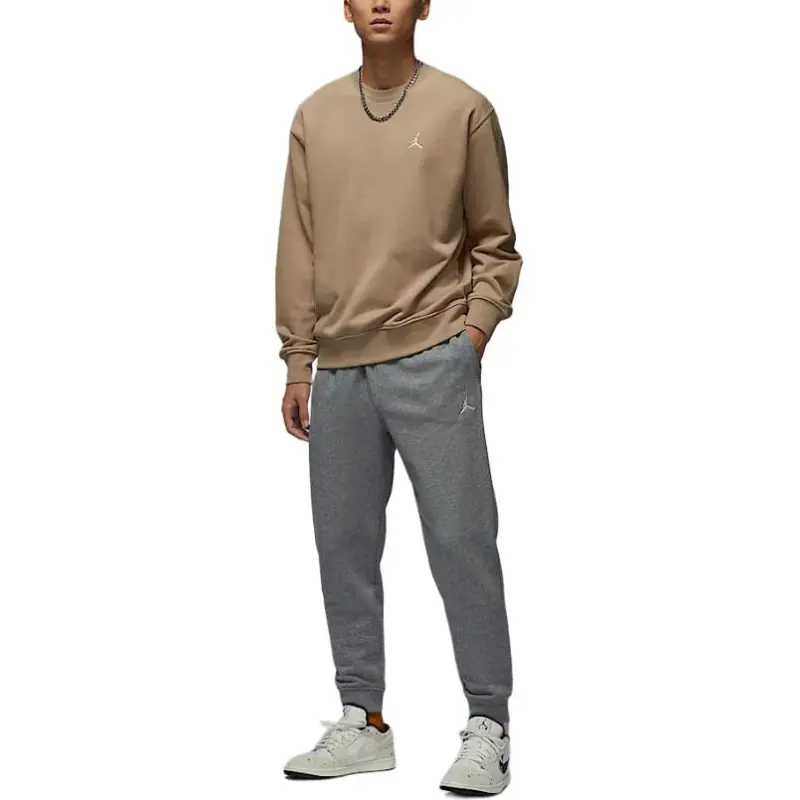 Jordan Brooklyn Fleece Sweatshirt Men's Desert Camouflage-1