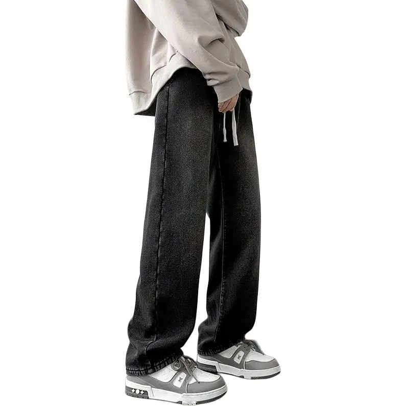 IJRJ Jeans Unisex Distressed Gray-1