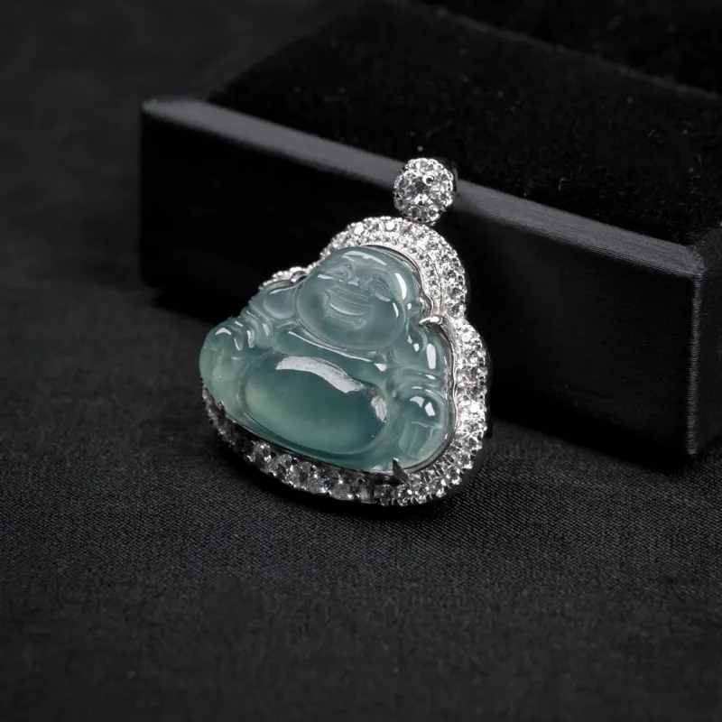 KALAIYIN Ice Glutinous Jadeite Necklaces Unisex-3