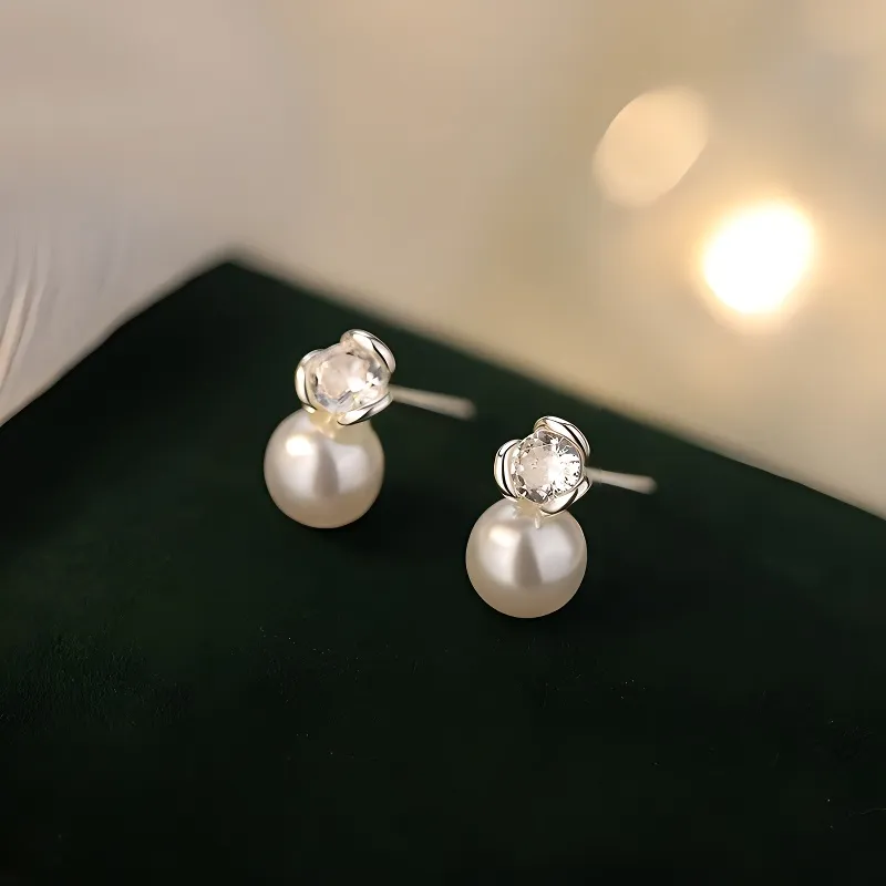 Zocai S925 Silver Earrings Women's-1