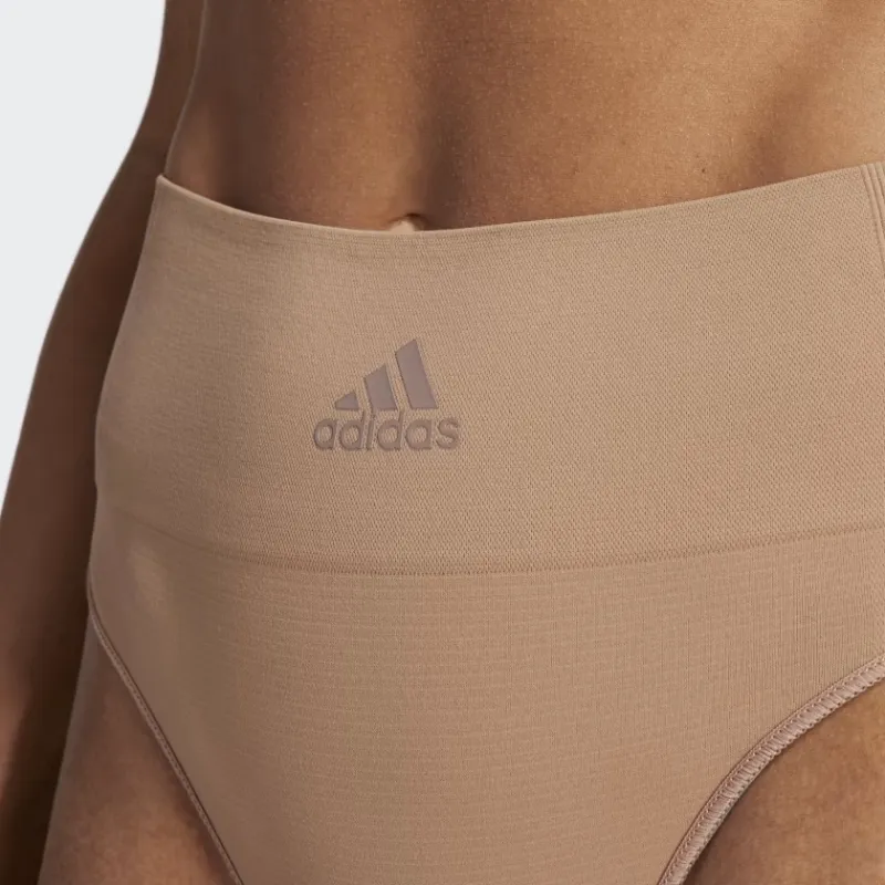 Adidas ACTIVE SEAMLESS MICRO STRETCH THONG UNDERWEAR Underpants Women's 1 Pack Bronze-1