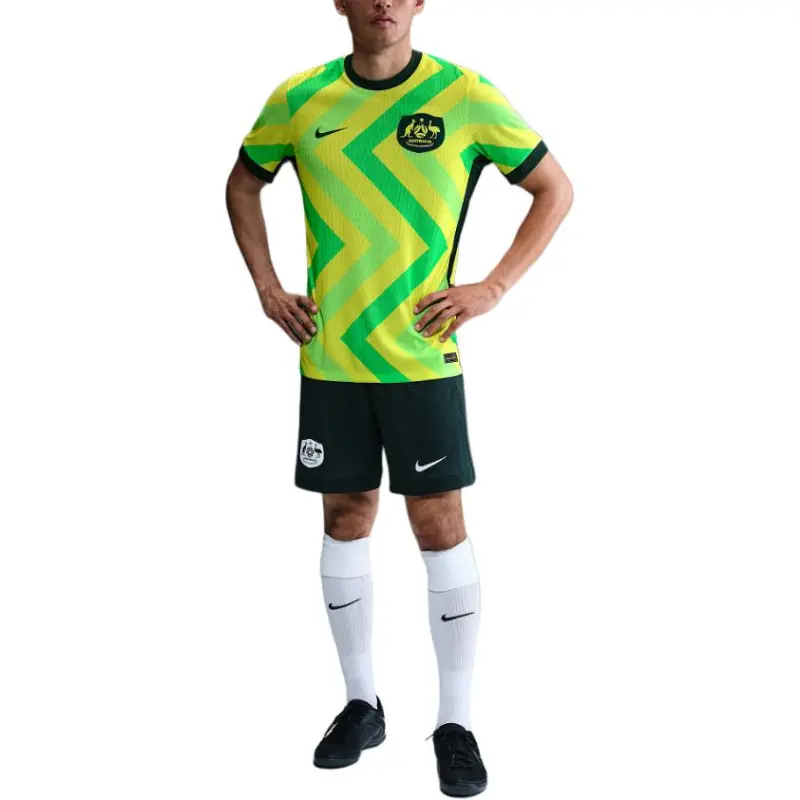 Nike Dri FIT ADV Soccer Jerseys Men's Light Voltage Yellow/Professional Green-1