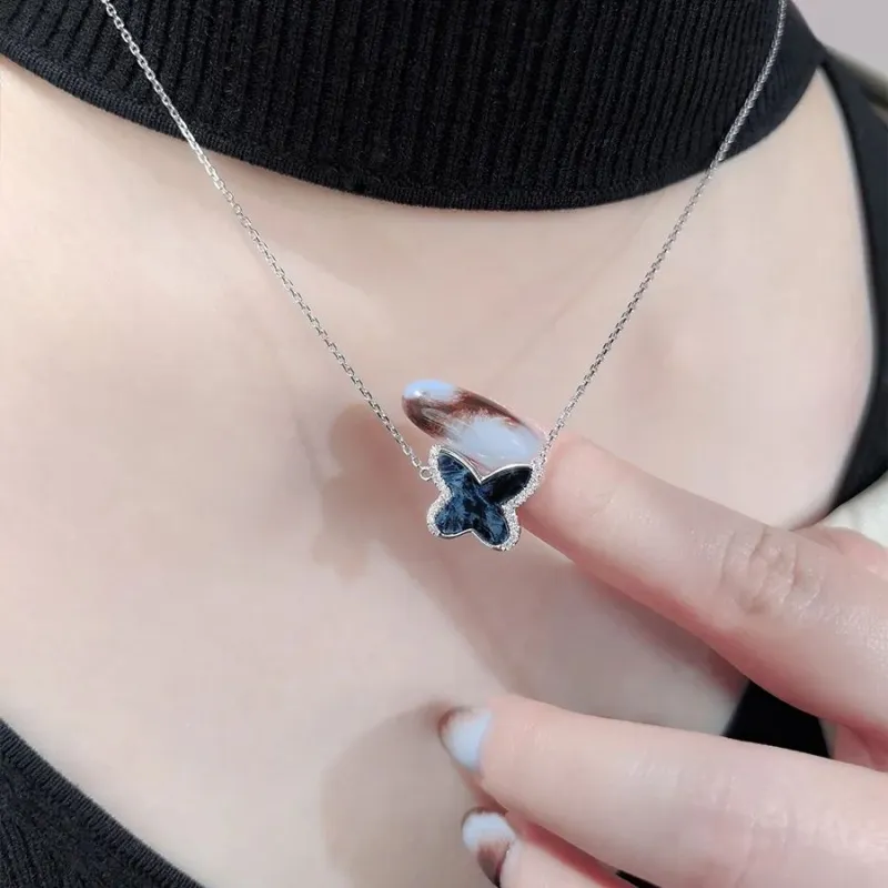 ICEWALD Diamond 925 Mother Of Pearl Necklaces Unisex-16