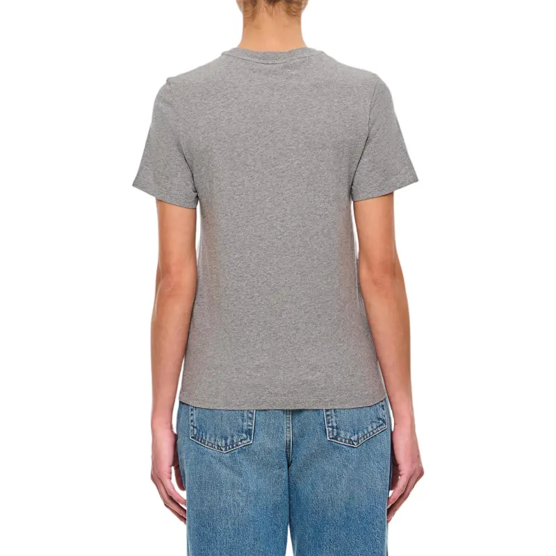 Maison Kitsune Bold Fox Head Patch Crewneck T Shirt-1