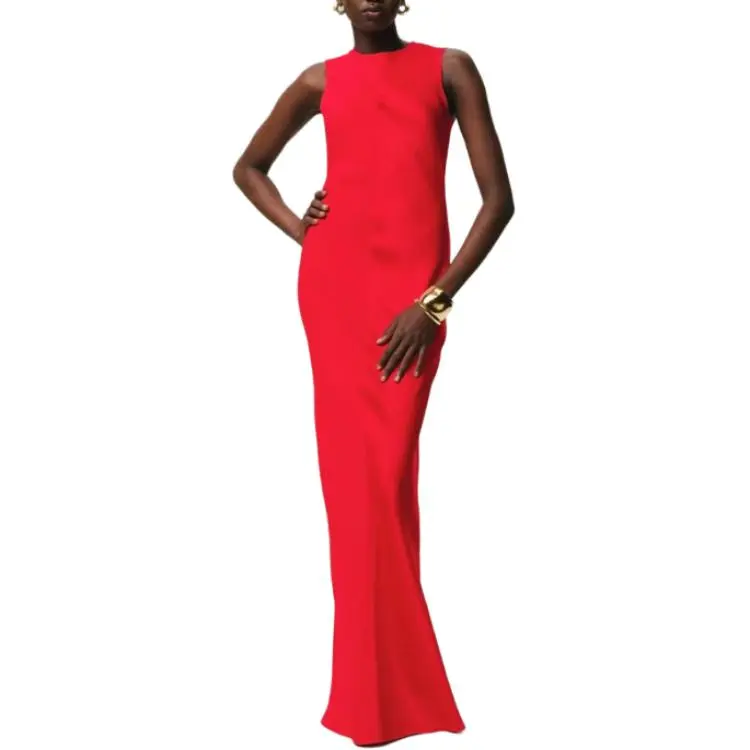 AMIPARIS Paris Long Straight Dress-2