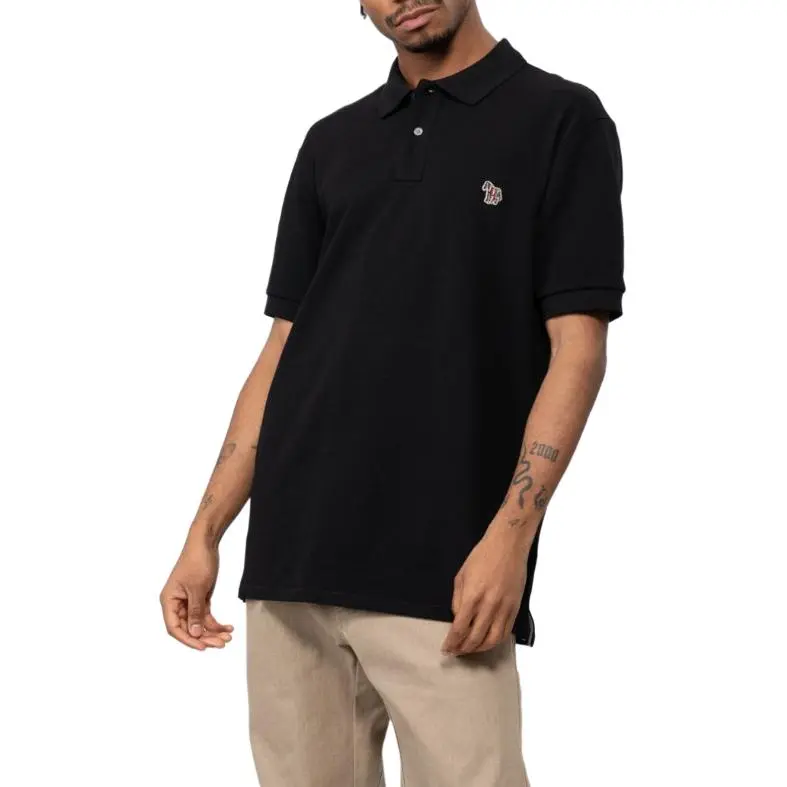 Paul Smith Zebra Patch Short Sleeved Polo Shirt-3