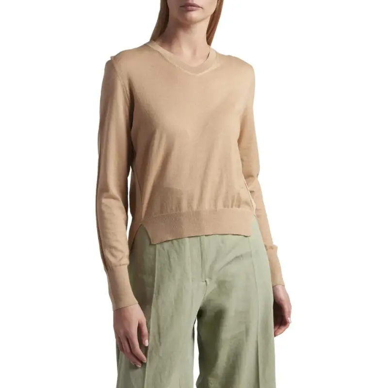 MONCLER GENIUS Moncler 1952 V Neck Knitted Jumper-2