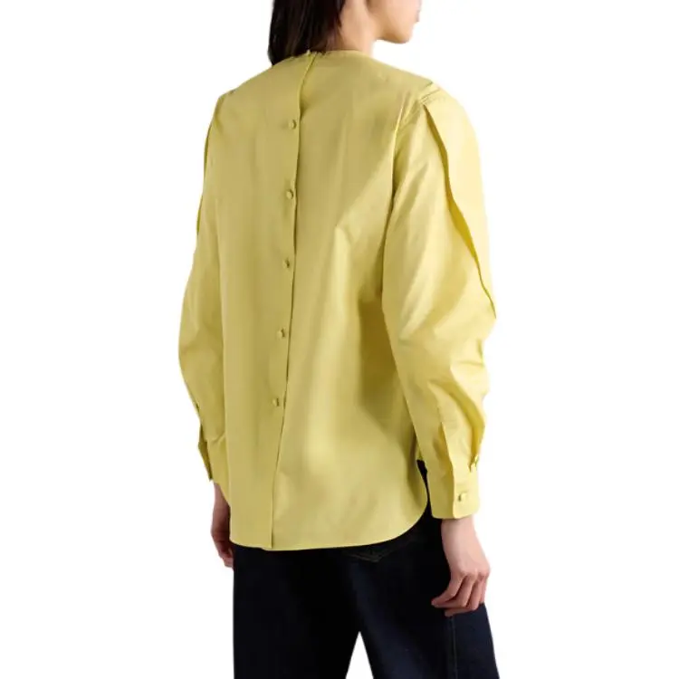 MaxMara Olinto Puff Sleeved Shirt-3