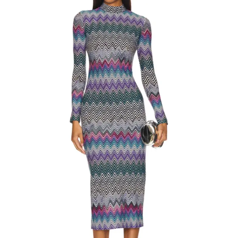 MISSONI Zig-Zag Maxi Dress-2