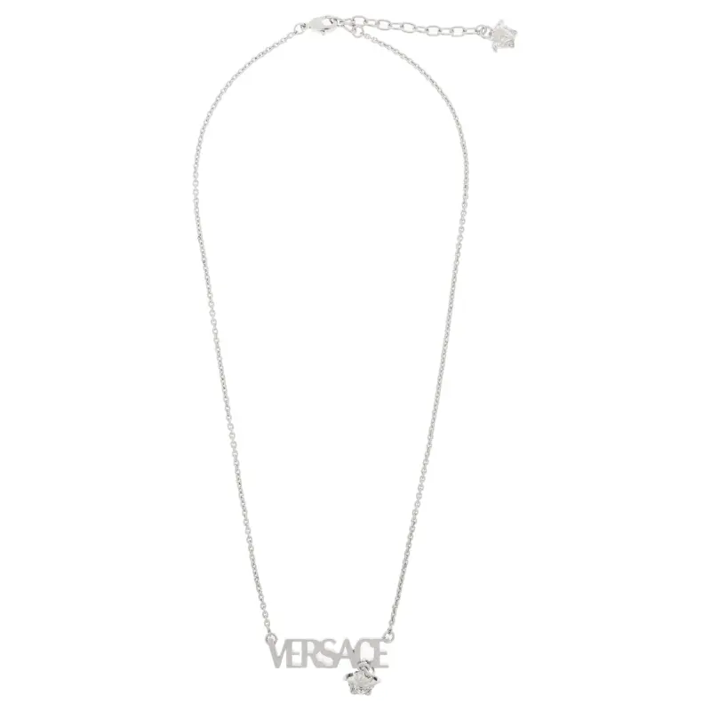 VERSACE Logo lettering Necklace-1