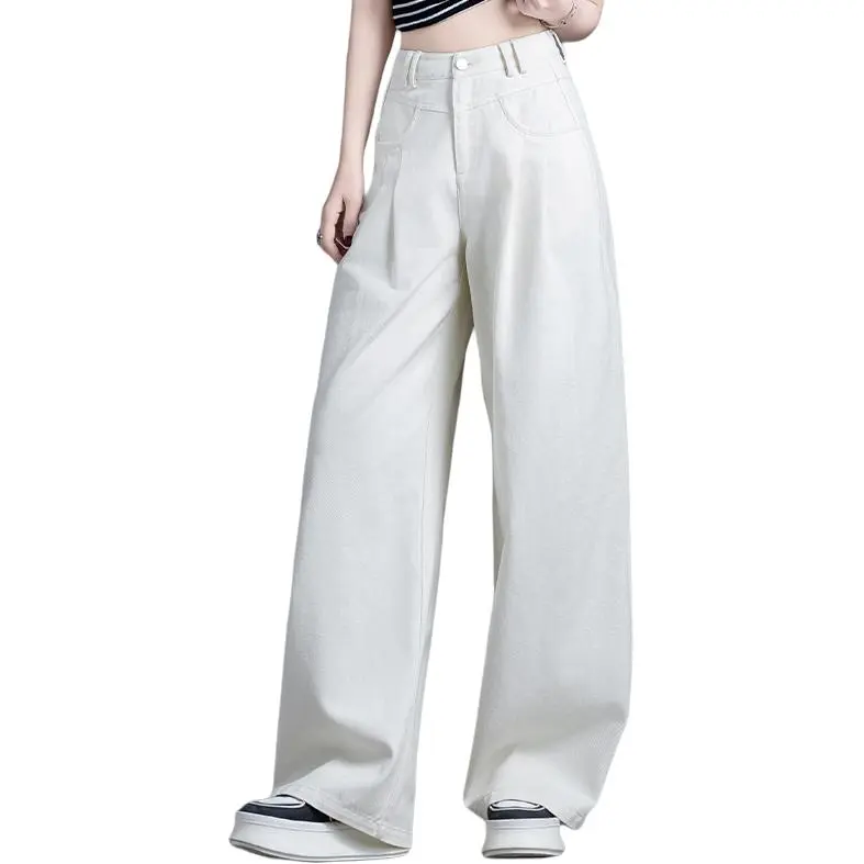 You Cow Me Pants Jeans Women's Ecru-4